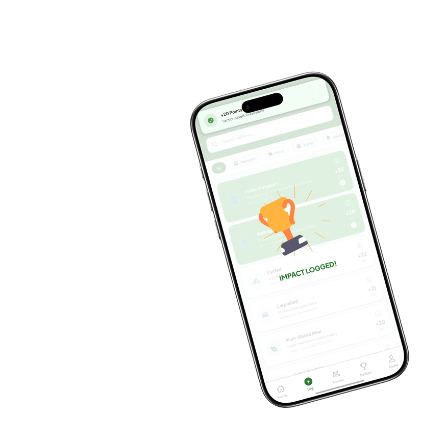 GreenLume App Mockup